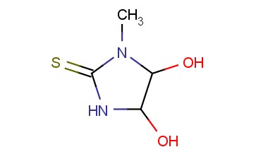 <span class='lighter'>4,5-DIHYDROXY-1-METHYL-2-IMIDAZOLIDINETHIONE</span>