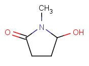 5-HYDROXY-1-METHYL-2-<span class='lighter'>PYRROLIDONE</span>