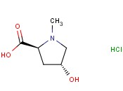 N-METHYL-L-TRANS-4-<span class='lighter'>HYDROXYPROLINE</span> HYDROCHLORIDE