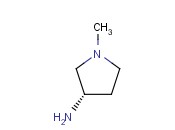 (S)-1-METHYLPYRROLIDIN-3-<span class='lighter'>AMINE</span>