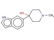 4-(1H-INDOL-6-<span class='lighter'>YL</span>)-1-METHYL-<span class='lighter'>PIPERIDIN</span>-4-OL