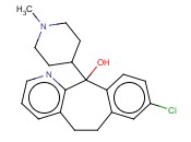 8-氯-6,11-二氢-11-(1-甲基-4-<span class='lighter'>哌啶</span><span class='lighter'>基</span>)-5H-苯并[5,6]环庚烷[1,2-b]<span class='lighter'>吡啶</span>-11-醇