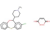 4-(2-<span class='lighter'>氯</span>-11H-<span class='lighter'>二</span><span class='lighter'>苯</span>并[b,e][1,4]噁噻庚英-11-基)-1-甲基哌啶 (2E)-丁-2-烯<span class='lighter'>二</span>酸<span class='lighter'>酯</span>
