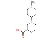 1'-<span class='lighter'>METHYL-1,4</span>'-<span class='lighter'>BIPIPERIDINE-3-CARBOXYLIC</span> ACID