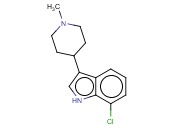 7-<span class='lighter'>氯</span>-3-(1-甲基-4-哌啶基)<span class='lighter'>吲哚</span>