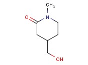 4-HYDROXYMETHYL-1-METHYL-2-<span class='lighter'>PIPERIDONE</span>