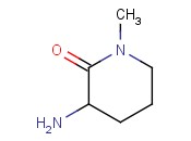3-AMINO-1-<span class='lighter'>METHYLPIPERIDIN</span>-2-ONE