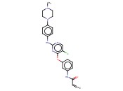 N-[3-[[5-氯-2-[[4-(4-甲基-1-哌嗪基)苯基]<span class='lighter'>氨基</span>]-4-<span class='lighter'>嘧啶</span>基]氧基]苯基]-2-丙烯酰胺
