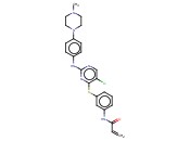 N-[3-[[5-氯-2-[[4-(4-甲基-1-哌嗪基)苯基]<span class='lighter'>氨基</span>]-4-<span class='lighter'>嘧啶</span>基]硫基]苯基]-2-丙烯酰胺
