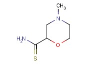 4-METHYL-MORPHOLINE-2-CARBOTHIOIC ACID <span class='lighter'>AMIDE</span>