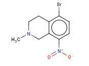 5-溴-2-甲基-8-<span class='lighter'>硝基</span>-1,2,3,4-四氢异<span class='lighter'>喹啉</span>