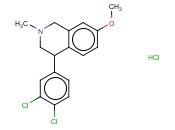 4-(3,4-Dichlorophenyl)-7-methoxy-2-methyl-1,2,3,4-tetrahydroisoquinoline hy drochloride