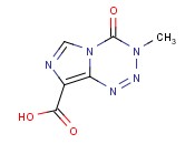 3-METHYL-4-OXO-3,4-DIHYDROIMIDAZO[5,1-D][<span class='lighter'>1,2,3,5</span>]TETRAZINE-8-CARBOXYLIC ACID