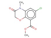 6-<span class='lighter'>氯</span>-3,4-<span class='lighter'>二</span>氢-4-甲基-3-氧代-2H-1,4-<span class='lighter'>苯</span>并恶嗪-8-羧酸甲<span class='lighter'>酯</span>