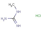1-<span class='lighter'>Methylguanidine</span> hydrochloride