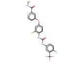 4-[4-({[4-<span class='lighter'>氯</span>-3-(<span class='lighter'>三</span><span class='lighter'>氟</span><span class='lighter'>甲基</span>)苯基]氨基<span class='lighter'>甲</span><span class='lighter'>酰</span>}氨基)-3-<span class='lighter'>氟</span><span class='lighter'>苯</span>氧基]-N-<span class='lighter'>甲基</span>吡啶-2-甲酰胺