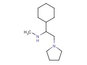 (1-CYCLOHEXYL-2-<span class='lighter'>PYRROLIDIN-1-YL</span>-ETHYL)-METHYL-AMINE