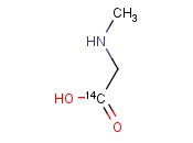 <span class='lighter'>SARCOSINE</span>, [GLYCINE 1-14C]
