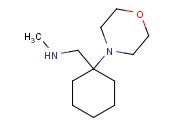 N-<span class='lighter'>甲基</span>-1-(1-<span class='lighter'>吗</span><span class='lighter'>啉</span>-4-基环己基)甲胺