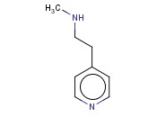 4-[2-(<span class='lighter'>METHYLAMINO</span>)ETHYL]<span class='lighter'>PYRIDINE</span>