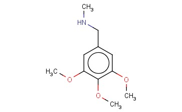 N-甲基-3,4,5-三<span class='lighter'>甲</span><span class='lighter'>氧基</span>苄<span class='lighter'>胺</span>