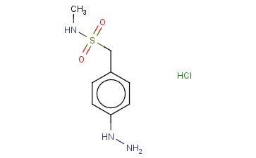 4-HYDRAZINO-N-METHYLBENZENEMETHANESULFONAMIDE <span class='lighter'>HYDROCHLORIDE</span>