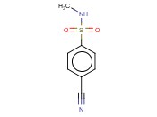 <span class='lighter'>4-CYANO-N-METHYLBENZENE-1-SULFONAMIDE</span>