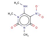 1,3-DIMETHYL-6-(METHYLAMINO)-5-NITROURACIL
