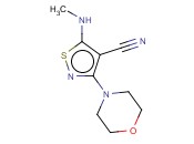 5-（<span class='lighter'>甲基</span>氨基）-3-<span class='lighter'>吗</span><span class='lighter'>啉</span>代-4-isothiazolecarbonitrile