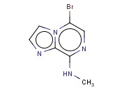 6-BROMO-N-METHYLIMIDAZO[<span class='lighter'>1,2-A</span>]<span class='lighter'>PYRAZIN</span>-8-AMINE