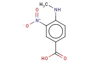 4-(<span class='lighter'>METHYLAMINO</span>)-3-NITROBENZOIC ACID