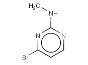2-甲<span class='lighter'>氨基</span>-4-溴<span class='lighter'>嘧啶</span>