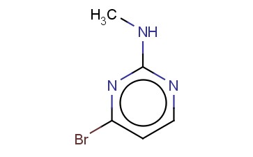 2-甲<span class='lighter'>氨基</span>-4-溴<span class='lighter'>嘧啶</span>