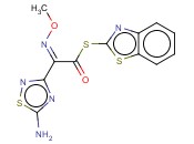 2-(5-氨基-1,2,4-噻二唑-3-基)-2(Z)-甲氧基亚胺基<span class='lighter'>乙酸</span> S－巯基<span class='lighter'>苯</span><span class='lighter'>并</span><span class='lighter'>噻唑</span>酯