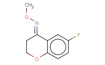 <span class='lighter'>6-FLUOROCHROMAN-4-ONE</span> <span class='lighter'>O-METHYL</span> <span class='lighter'>OXIME</span>