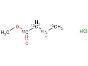 13C,15N LABELED <span class='lighter'>SARCOSINE</span> METHYL ESTER HYDROCHLORIDE