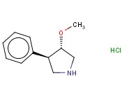(3S,4R)-4-<span class='lighter'>苯基</span>-3-甲氧基<span class='lighter'>吡咯烷</span>盐酸盐