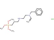 N-[2-(N-乙烯基<span class='lighter'>苄</span><span class='lighter'>氨基</span>)乙基]-3-氨丙基三甲氧基硅烷<span class='lighter'>盐酸盐</span>(30-40%的甲醇溶液)