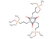 1,3,5-<span class='lighter'>三</span>[3-(<span class='lighter'>三</span>甲氧基甲硅烷基)丙基]-1,3,5-<span class='lighter'>三</span>嗪-2,4,6(1H,3H,5H)-<span class='lighter'>三</span>酮