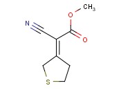 2-氰基-2-(3-四氢噻吩<span class='lighter'>甲</span>叉)<span class='lighter'>乙酸</span><span class='lighter'>甲</span><span class='lighter'>酯</span>