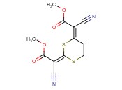 二甲基-2,2-(1,3-二硫-2,4-二烯)-二(氰基<span class='lighter'>乙酸乙酯</span>0