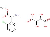 (+)-<span class='lighter'>TARTRATE</span> OF METHYL-ALPHA-AMINO(2-CHLOROPHENYL)ACETATE