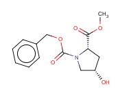 N-CBZ-<span class='lighter'>CIS</span>-4-HYDROXY-L-PROLINE METHYL <span class='lighter'>ESTER</span>
