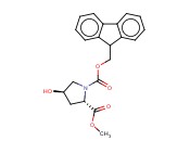N-Fmoc-反式-4-羟基-L-<span class='lighter'>脯氨酸</span><span class='lighter'>甲</span><span class='lighter'>酯</span>