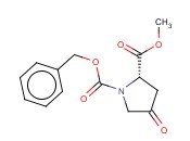 <span class='lighter'>N-CBZ-4-OXO-L-PROLINE</span> METHYL <span class='lighter'>ESTER</span>