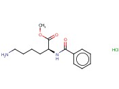 N-苯甲酰-<span class='lighter'>L-</span>赖<span class='lighter'>氨酸</span>甲<span class='lighter'>酯</span><span class='lighter'>盐酸盐</span>