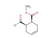 3-环己烯-1-羧酸,6-(氯羰基)-,甲基<span class='lighter'>酯</span>, (1S-顺)- (<span class='lighter'>9CI</span>)