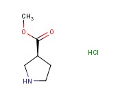 (S)-METHYL <span class='lighter'>PYRROLIDINE-3-CARBOXYLATE</span> HYDROCHLORIDE