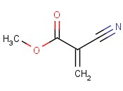 α-氰基丙烯<span class='lighter'>酸</span><span class='lighter'>甲</span><span class='lighter'>酯</span>