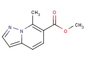 7-METHYL-PYRAZOLO[1,5-A]<span class='lighter'>PYRIDINE-6-CARBOXYLIC</span> ACID METHYL ESTER